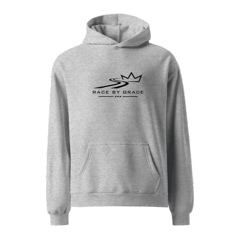 Race by Grace Established printed  hoodie front view