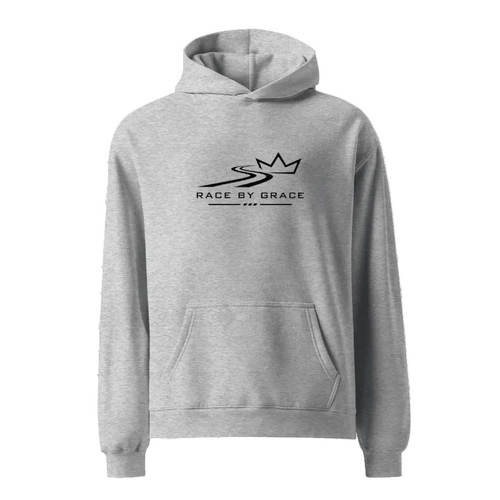 Race by Grace Established printed  hoodie front view