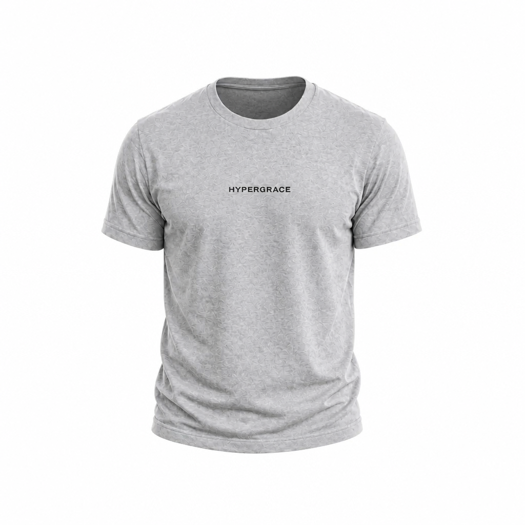 Race by Grace Hypergrace  embroidered t-shirt front view