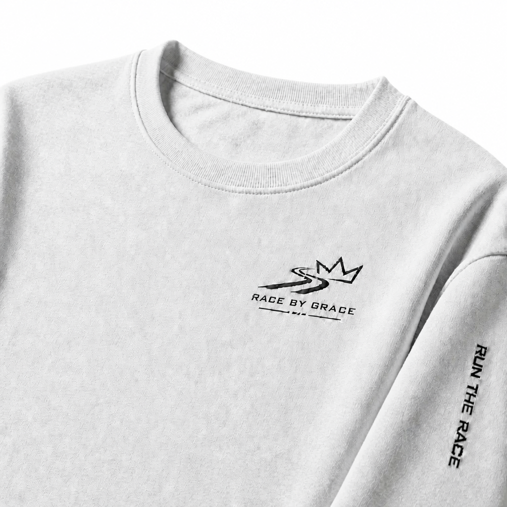 Signature - Embroidered Short Sleeve T-shirt | Race by Grace